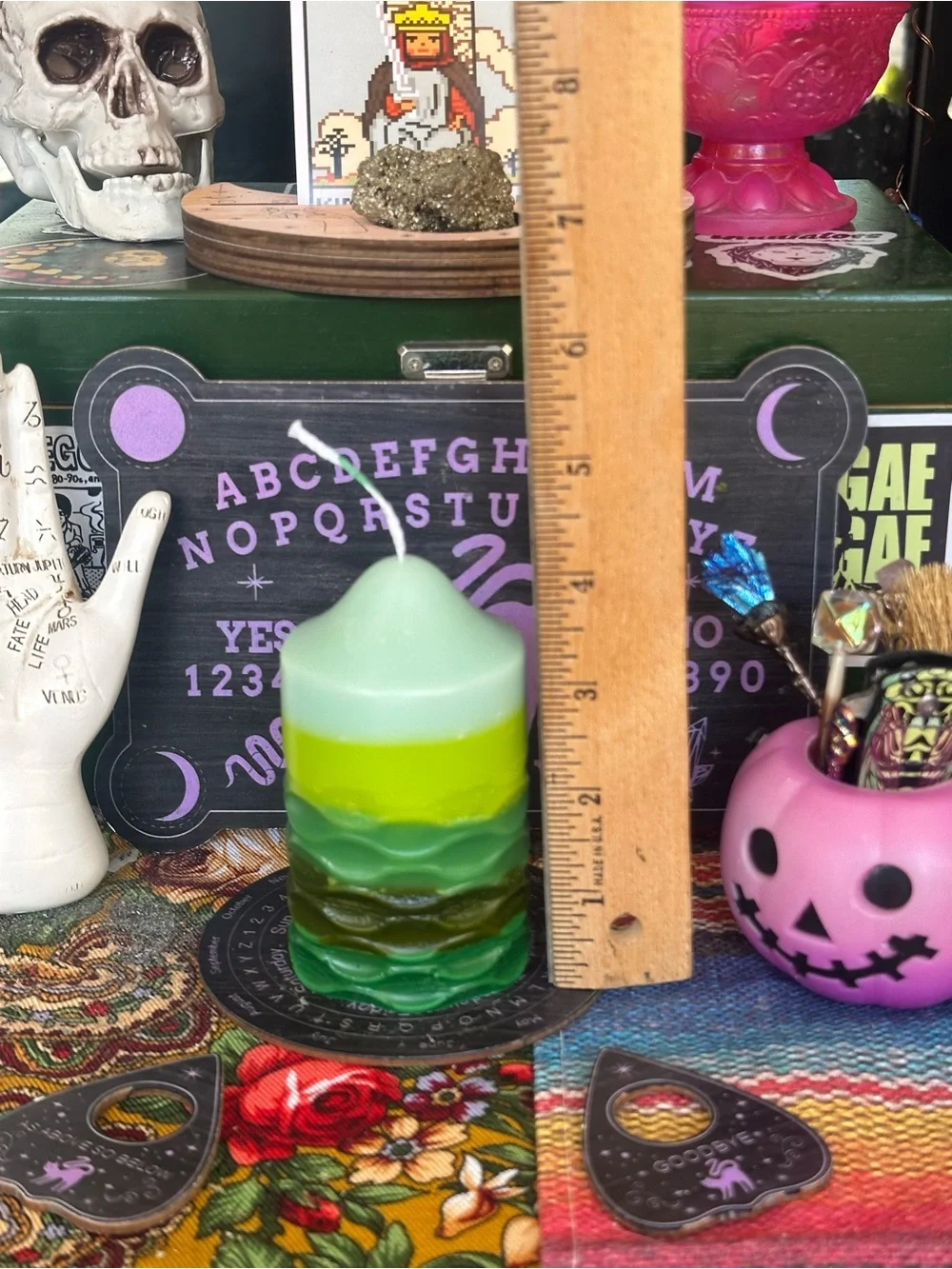 Layered Forest Spell Candle